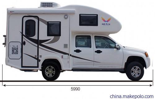旅居车智能房车皮卡房车,海格福田黄海江铃特质高性能图片