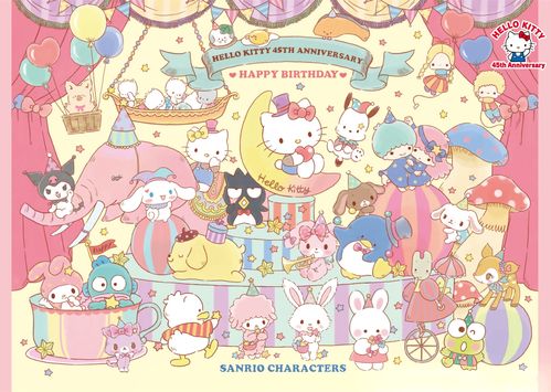 粉粉全家福动漫壁纸图片_桌面壁纸图片_壁纸下载-元气壁纸