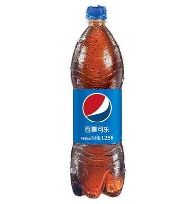 百事可乐 碳酸饮料 1.25l瓶装 清爽可口 家庭分享装