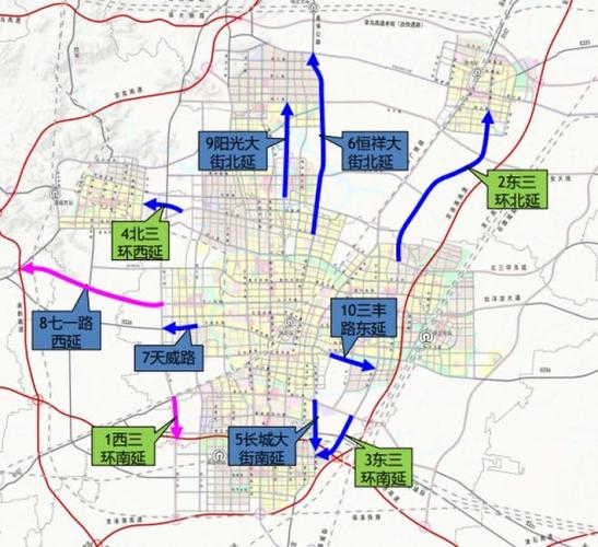 57亿元!保定市规划10条外延道路加速新三区