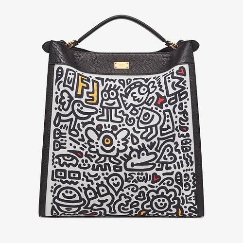 新包| fendi 上架七夕限定系列手袋:mr. doodle 的马克笔涂鸦