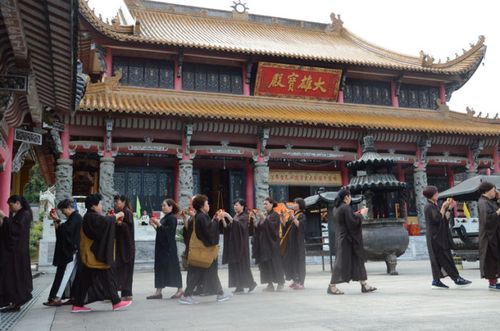 【多图】农历七月初一九华山望华禅寺首场水陆法会现场(转发,分享也是