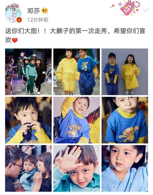 自从参加了《妈妈是超人》之后,母子俩吸粉无数,尤其是大麟子收获了