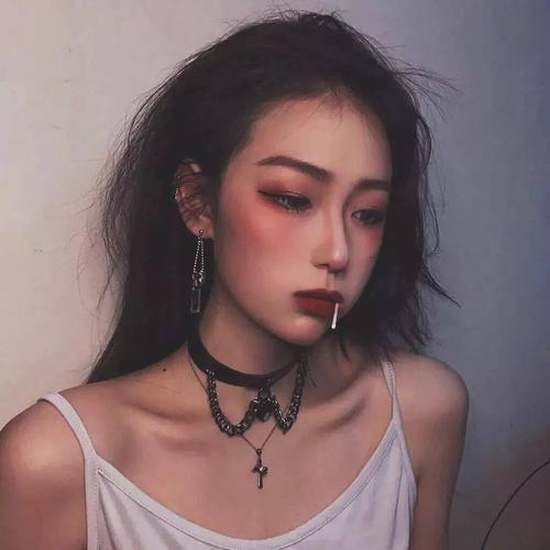 女生头像 最潮暗黑丧