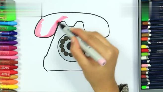 电话怎么画?