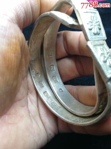 清末民国的银镯子