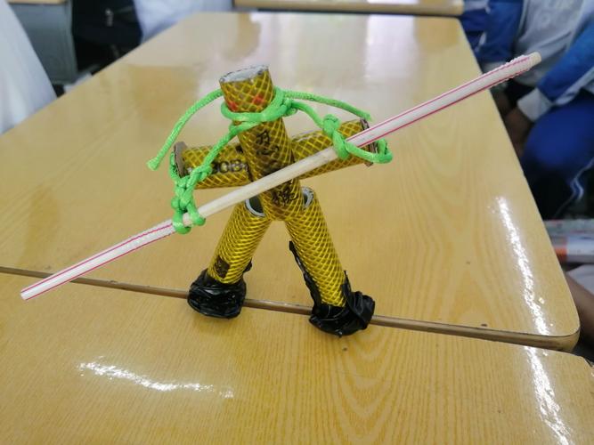 603班竹节人制作展示