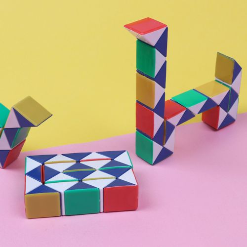 24节百变魔尺 魔条 开发儿童智力 益智玩具 义乌地摊货源批发