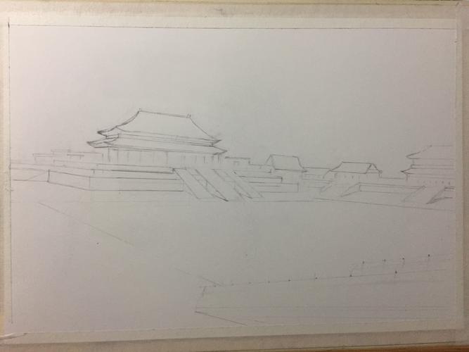 怎么才能显得太和殿很深远