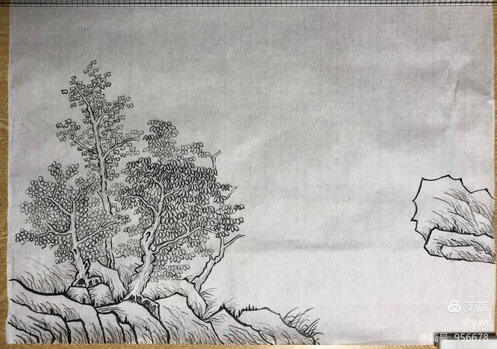 山水画入门小作