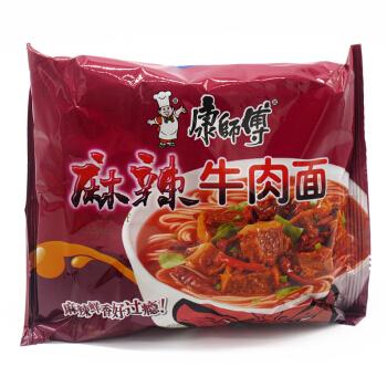 康师傅方便面经典整箱24袋装泡面袋装混搭重庆产康师傅巧面馆系列搭配