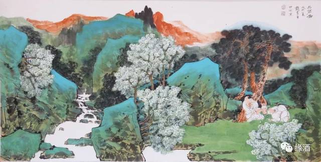 酒缘·画缘——中国水墨画院名家走进缘酒邀请展之赵金平绘画作品