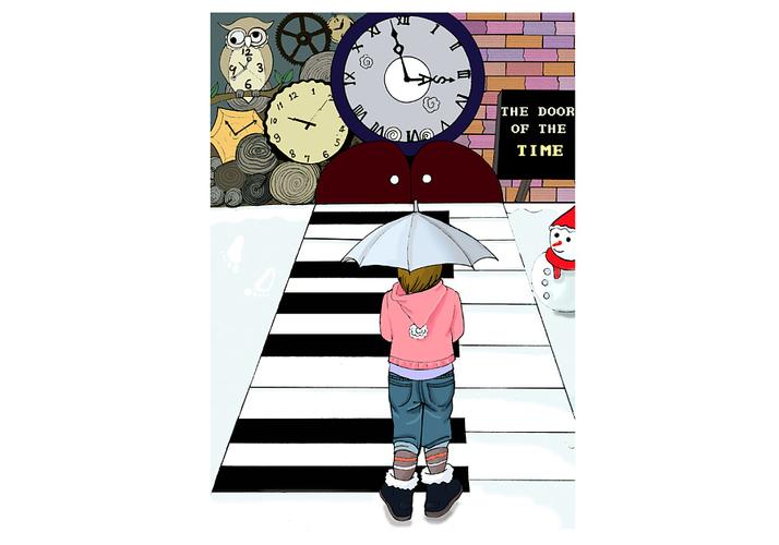 时空之门|插画|儿童插画|于小鹿 - 原创作品 - 站酷