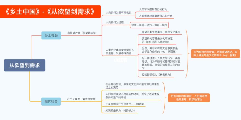 乡土中国思维导图下