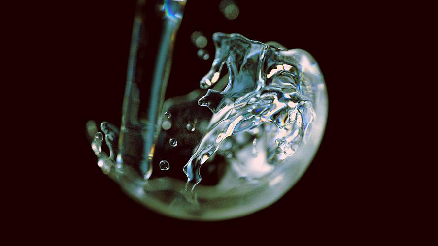 rf液体水花模拟