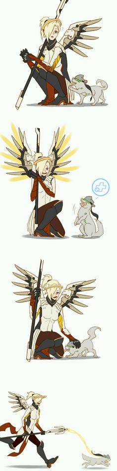 源氏和天使-花瓣网|陪你做生活的设计师 | 守望先锋