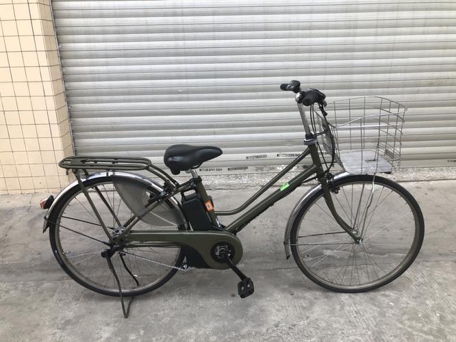 进口松下二手自行车日本原装电动助力变速单车好骑不锈钢18年新款