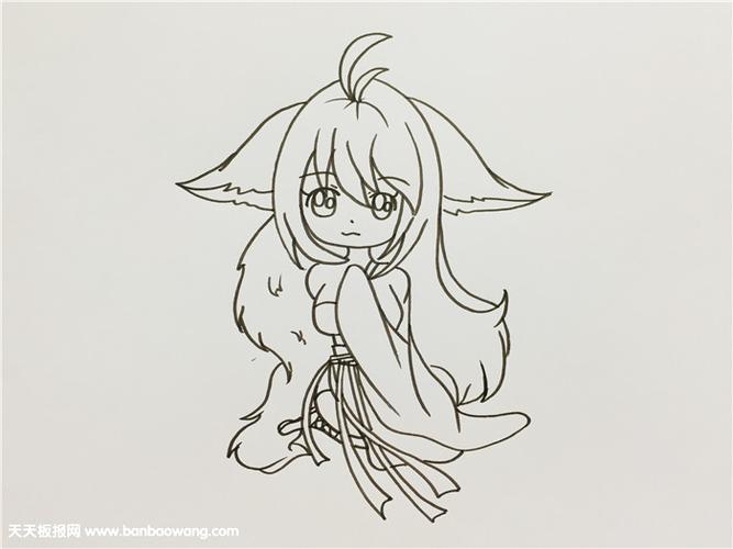 涂山雅雅怎么画