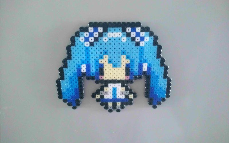 【鱼缸手作】【拼拼豆豆】初音一只