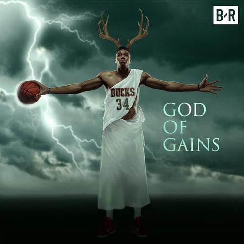 字母哥荣膺进步最快球员 未来真的是他的