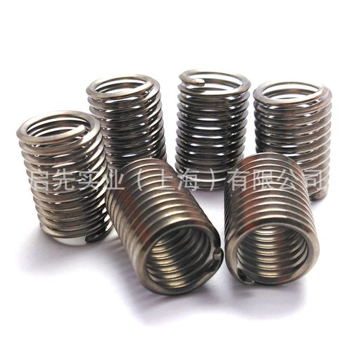 日本kato不锈钢无尾螺套顺牙与锁紧2tn/lm-3*.5c-3.0无尾钢丝螺套