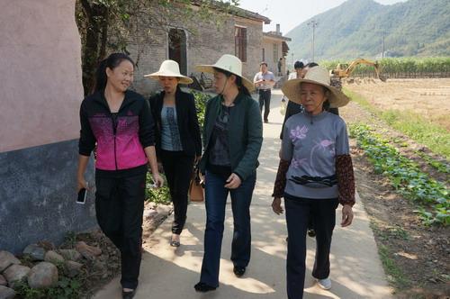 10月23-25日,省妇联副主席陆菁深入南平浦城,政和调研妇女工作.