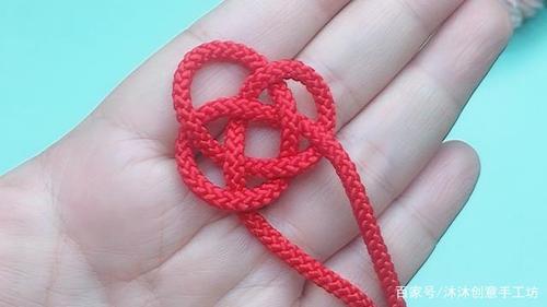 手工绳艺:简单又好看的装饰结金钱结的编法