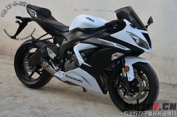2013川崎zx-6r,636白色9英里2014.04.15