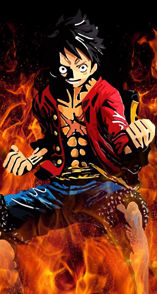 动漫海贼王onepiece海贼壁纸路飞小男神霸气侧漏