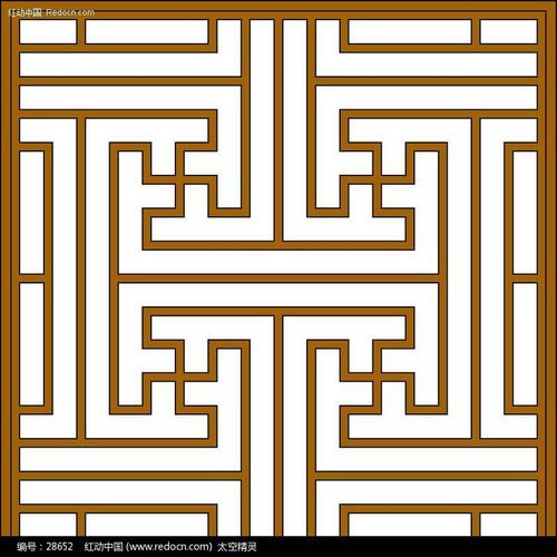 免费素材 psd素材 psd艺术文化 传统图案 窗棂-中式窗格 请您分享