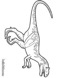 异特龙的简笔画高清