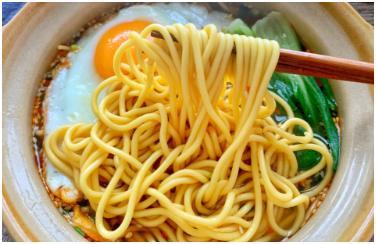 早餐推荐,冬季最好吃不过一碗面条,吃货阿撩分享快手早餐面条