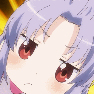 气汹汹 - 《悠哉日常大王》宫内莲华gif_卡通表情