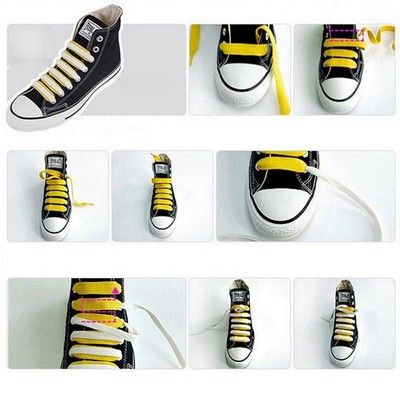 快速鞋带的系法图解