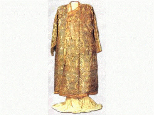 元代织金锦袍的技术体现