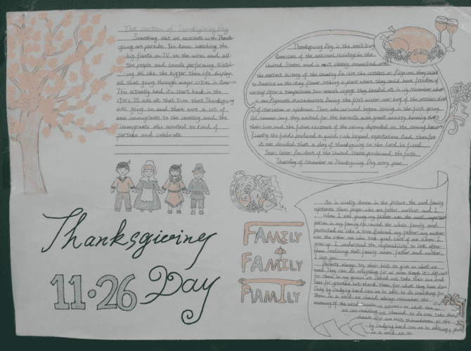 英语一等奖的手抄报精选