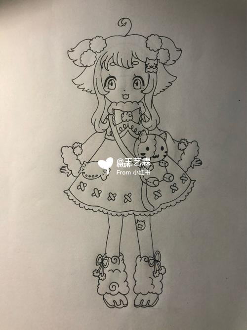 动漫可爱女生_动漫_文化_绘画