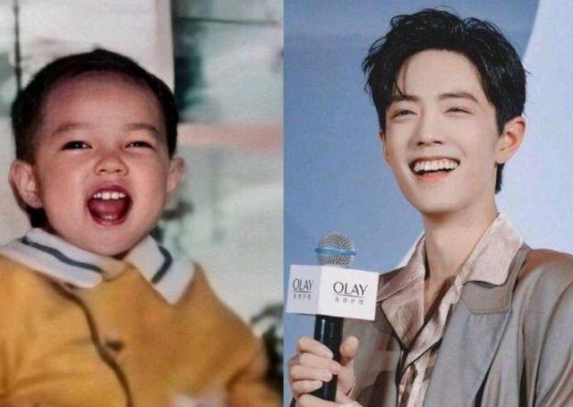 肖战"童年旧照"惊艳网友,原来好看的人,是从小都好看的