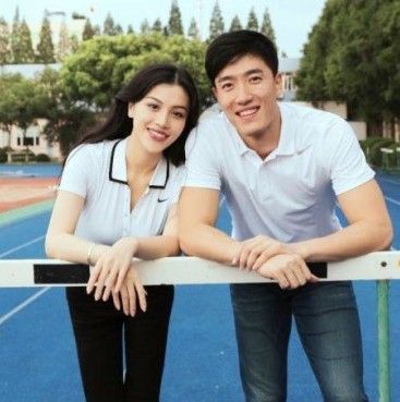 刘翔与妻子