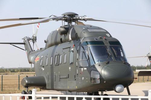 中国国产直-8g军用运输直升机(新浪网)