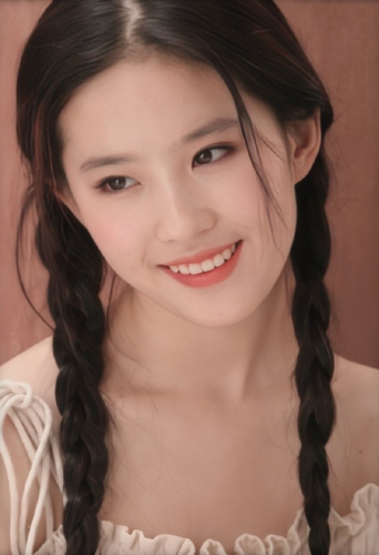 刘亦菲,18岁旧照,女明星,难怪你能红,实力派演员
