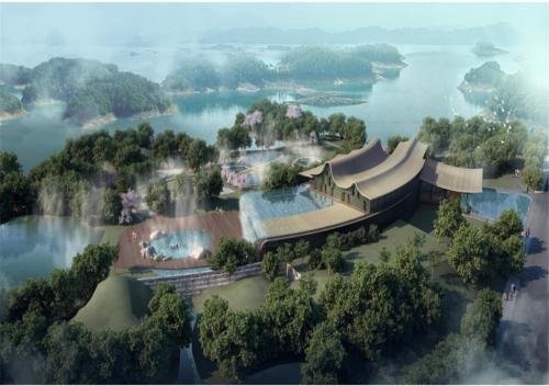 大足龙水湖问禅别院