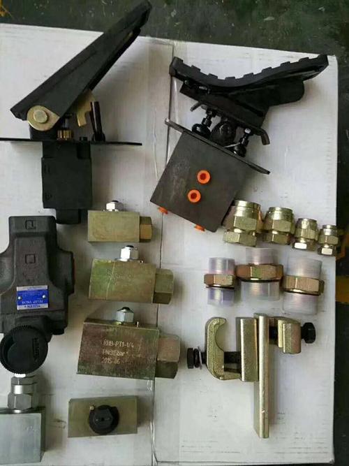 挖掘机水山工兵古河破碎锤管路开关单向双向脚踏阀挖机炮头配件