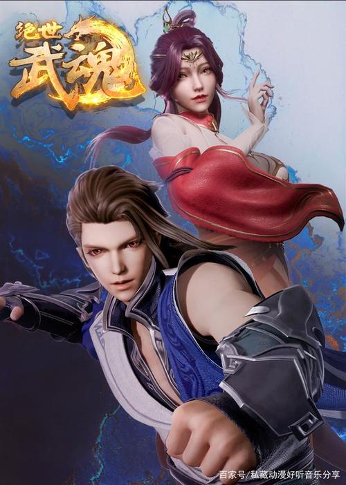 动漫《绝世武魂》在企鹅开播啦!小伙伴们快来围观,挺好看的国漫