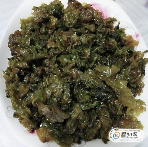 地皮菜(雷公菌)的炒酸辣椒的做法_酷知经验网