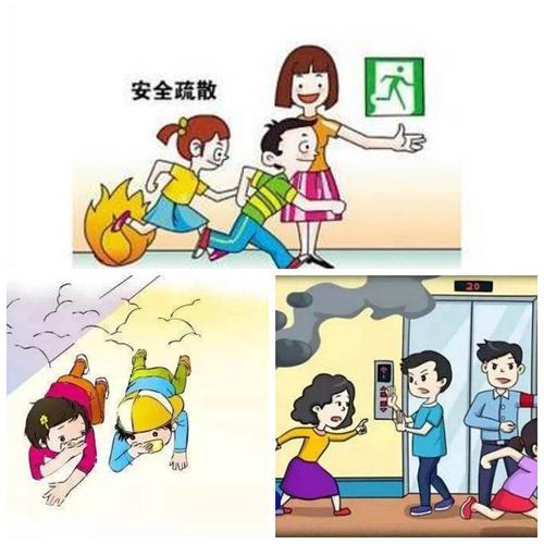 乐吾幼儿园小班组——消防安全教育活动"消防常识记于