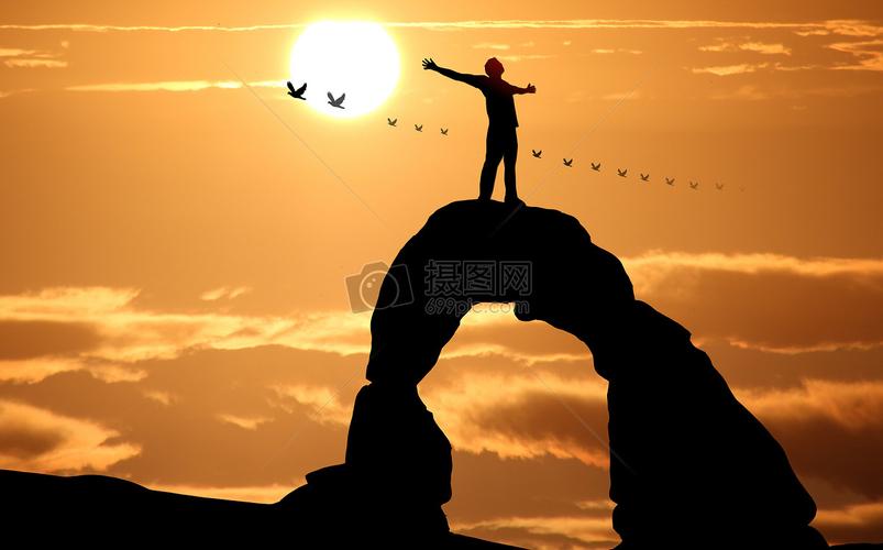 自信的成功人士