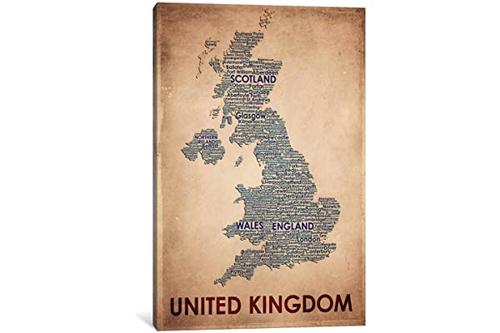 icanvasart amf114-1pc3-40x26 united kingdom canvas print by
