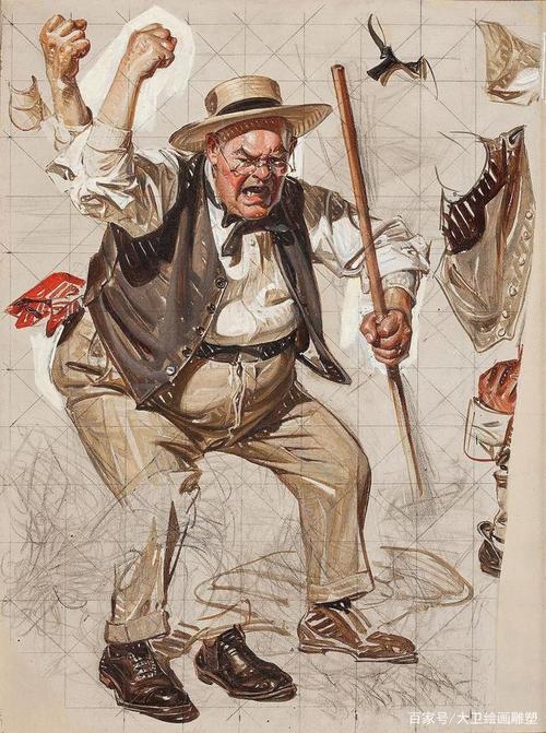 插画大师约瑟夫·克里斯蒂安·莱恩德克的插画作品3