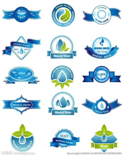 水滴logo设计图__广告设计_广告设计_设计图库_昵图网nipic.com